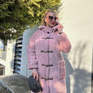 Prémium Púder buklé Teddy Coat