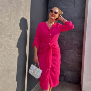 Spring Collection / Pink midi ing ruha